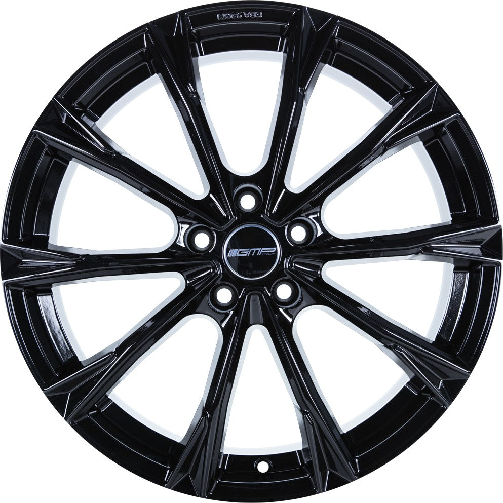 GMP Totale glossy black 8.5x21 ET42 - LK5/108 ML63.4