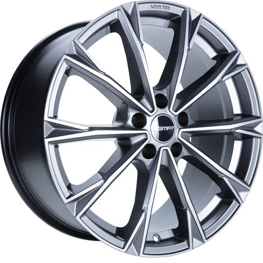 GMP Totale matt anthracite diamond 10x23 ET18 - LK5/112 ML66.5