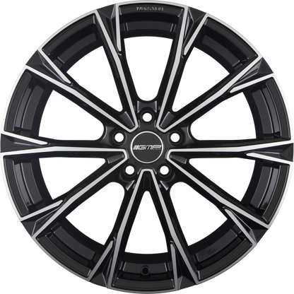 GMP Totale black diamond Alufelge 9x19 Zoll ET35 LK 5x114.3 ML64.1 – Bild 3