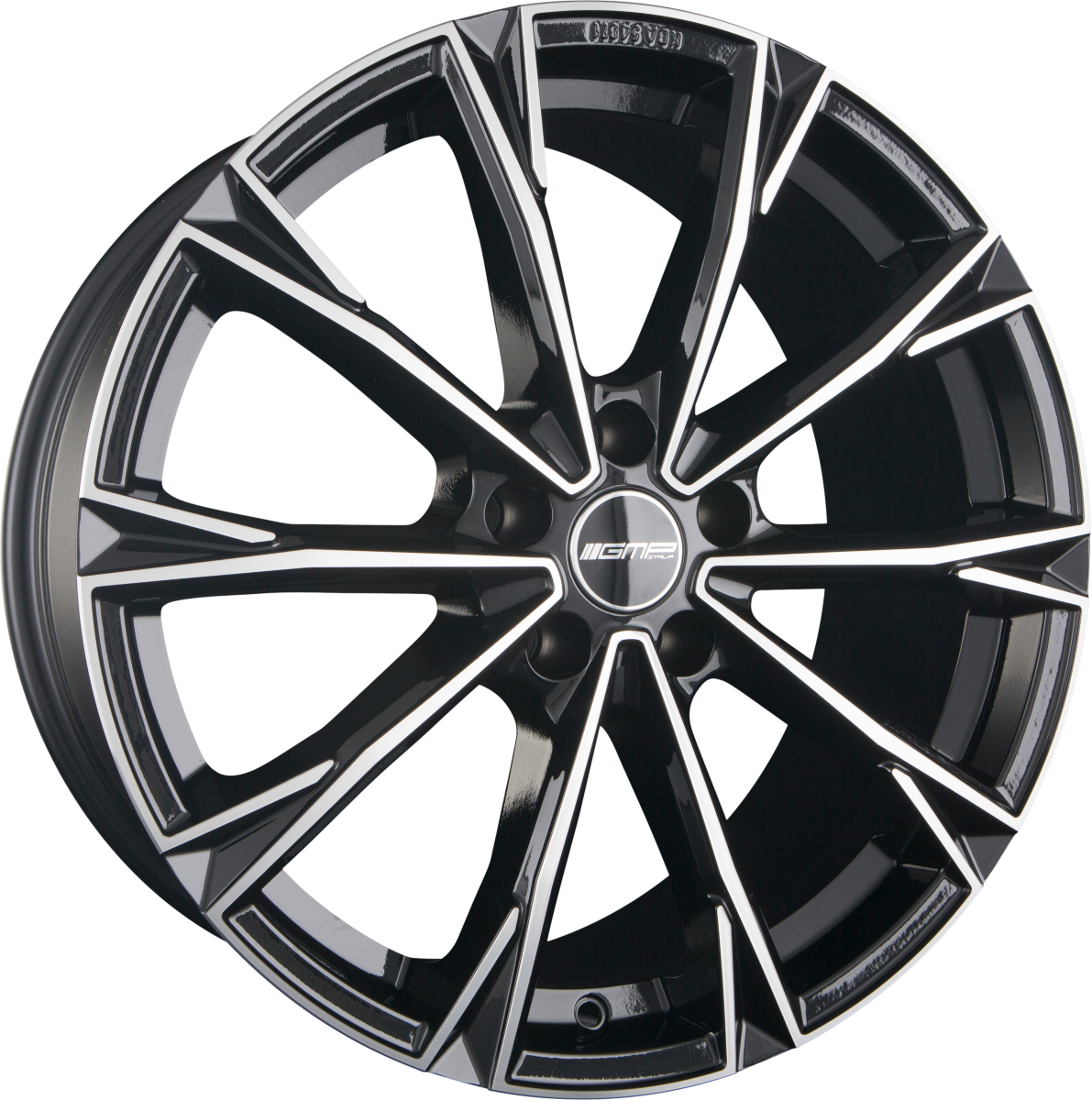 GMP Totale black diamond Alufelge 9x19 Zoll ET35 LK 5x114.3 ML64.1 – Bild 4