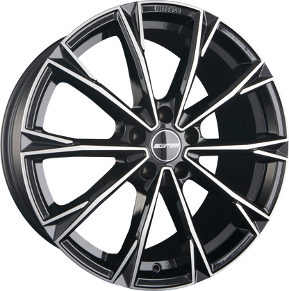 GMP Totale black diamond Alufelge 9x19 Zoll ET35 LK 5x114.3 ML64.1 – Bild 4