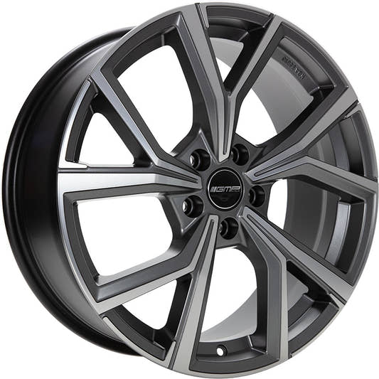 GMP Mentor anthracite matt diamond 8x20 ET44 - LK5/112 ML57.1
