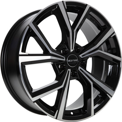 GMP Mentor black diamond 10x20 ET58 - LK5/112 ML57.1