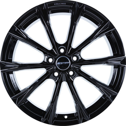 GMP Totale glossy black 9.5x21 ET28 - LK5/112 ML66.5