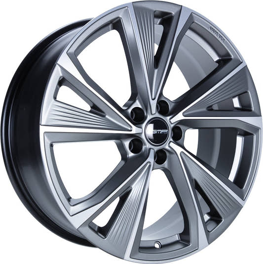 GMP Evento anthracite matt diamond 8x20 ET25 - LK5/112 ML66.5