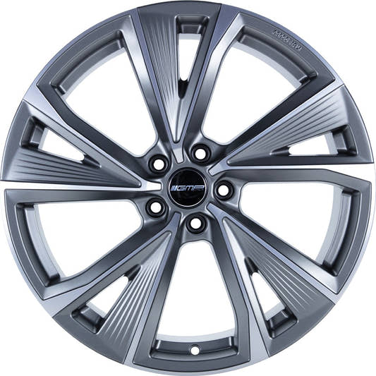 GMP Evento anthracite matt diamond Alufelge 8x19 Zoll ET45 LK 5x112 ML66.5