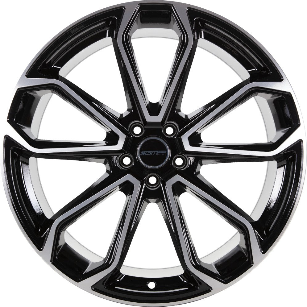GMP Furiosa black diamond Alufelge 9.5x20 Zoll ET26 LK 5x112 ML66.5 – Bild 2