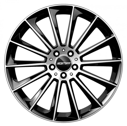 GMP Stellar black diamond 8x19 ET40 - LK5/114.3 ML66.1