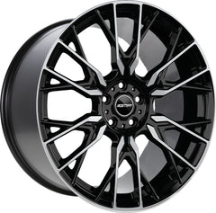 GMP Fender black diamond Alufelge 9.5x21 Zoll ET25 LK 5x112 ML66.6