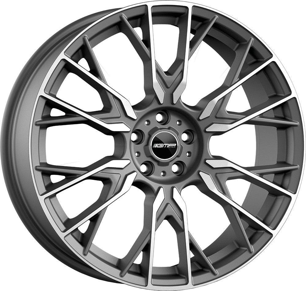 GMP Fender anthracite matt diamond 10.5x21 ET43 - LK5/112 ML66.6