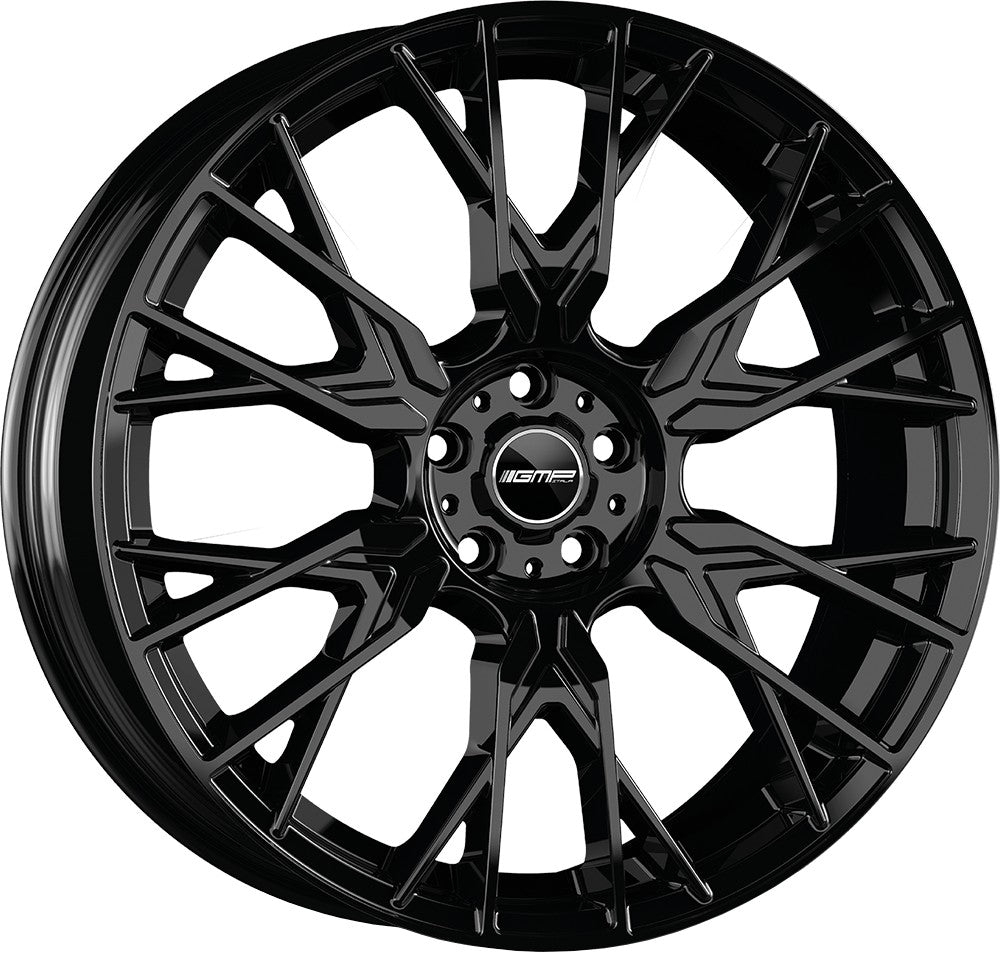 GMP Fender black glossy 8x19 ET30 - LK5/112 ML66.6