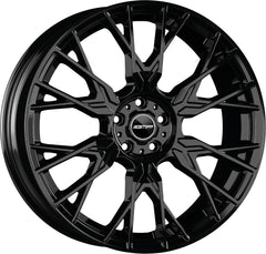 GMP Fender black glossy Alufelge 8x19 Zoll ET43 LK 5x112 ML66.6