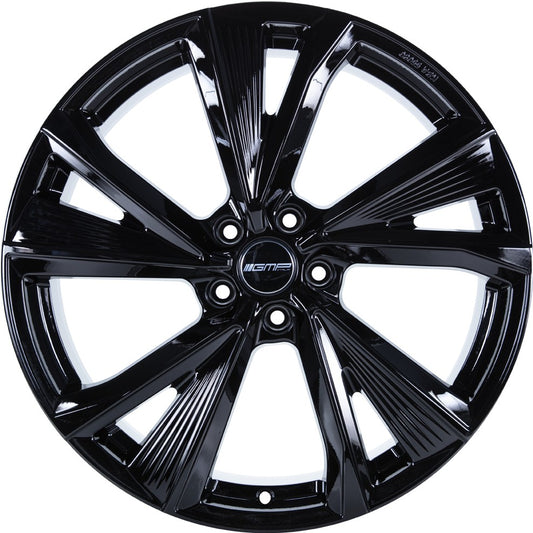GMP Evento black glossy 10x22 ET18 - LK5/112 ML66.5