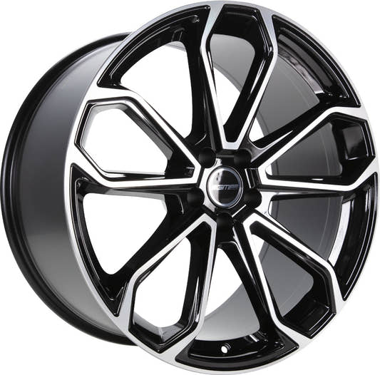 GMP Furiosa black diamond 9x22 ET26 - LK5/112 ML66.5