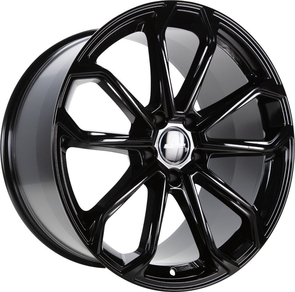 GMP Furiosa black glossy 10x22 ET19 - LK5/112 ML66.5
