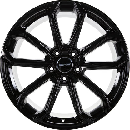 GMP Furiosa black glossy 10x22 ET19 - LK5/112 ML66.5