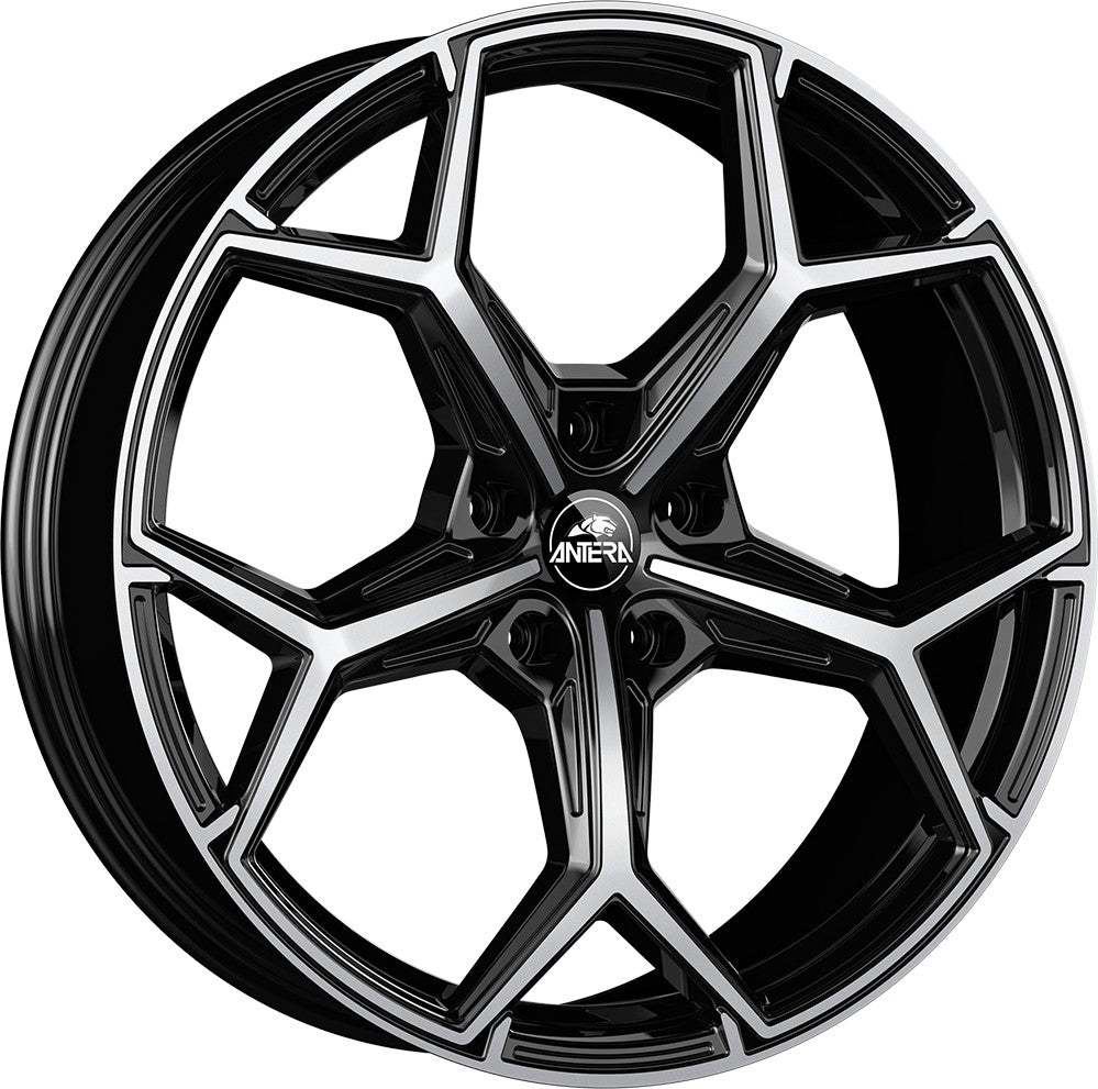 Antera A101 piano black diamond 8.5x20 ET42 - LK5/108 ML75