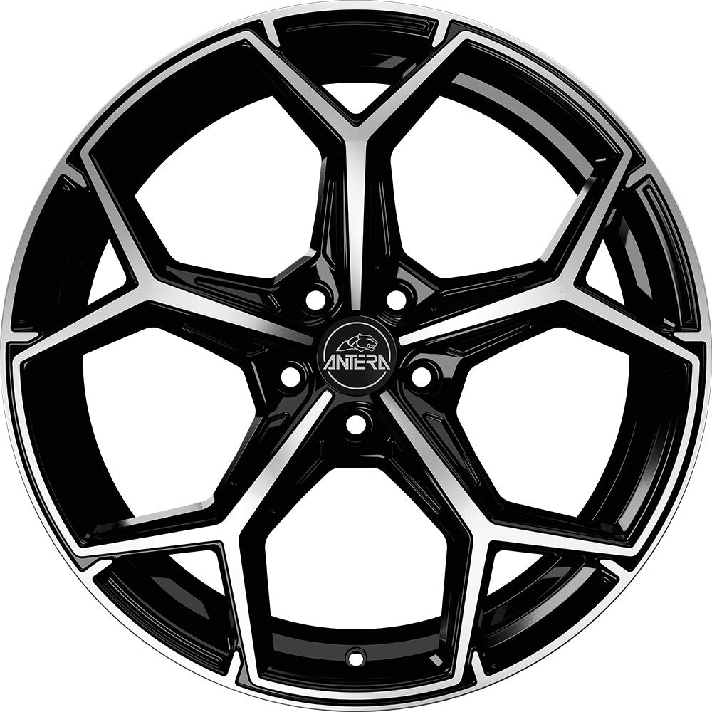 Antera A101 piano black diamond 8.5x20 ET42 - LK5/108 ML75