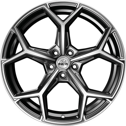 Antera A101 moon grey diamond 9.5x20 ET20 - LK5/112 ML66.6