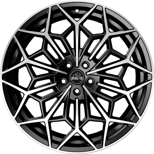 Antera A105 piano black diamond 8.5x21 ET25 - LK5/112 ML66.6
