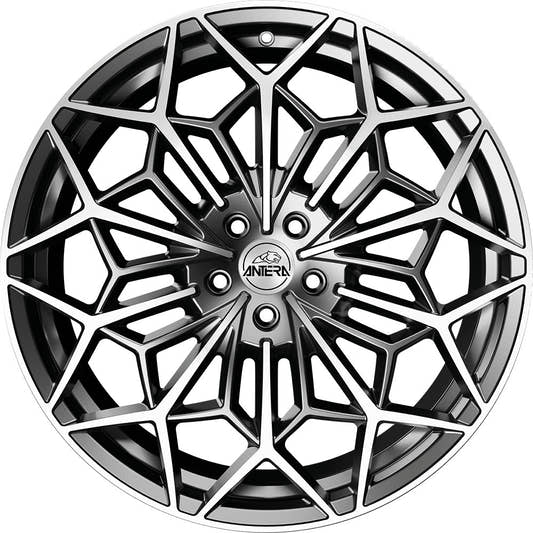 Antera A105 moon grey diamond 8.5x21 ET25 - LK5/112 ML66.6