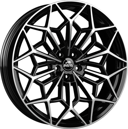Antera A105 piano black diamond 8.5x21 ET35 - LK5/114.3 ML75