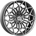 Antera A105 moon grey diamond 10x21 ET38 - LK5/112 ML66.6