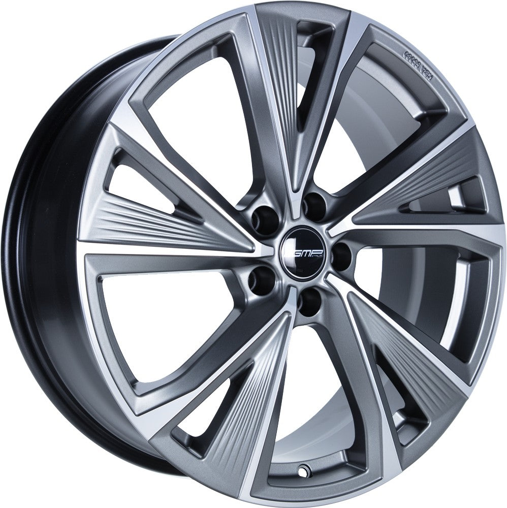 GMP Evento anthracite matt diamond Alufelge 10x21 Zoll ET18 LK 5x112 ML66.5