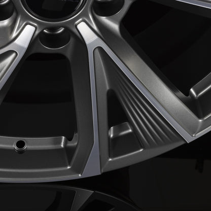 GMP Evento anthracite matt diamond Alufelge 10x21 Zoll ET18 LK 5x112 ML66.5 – Bild 7
