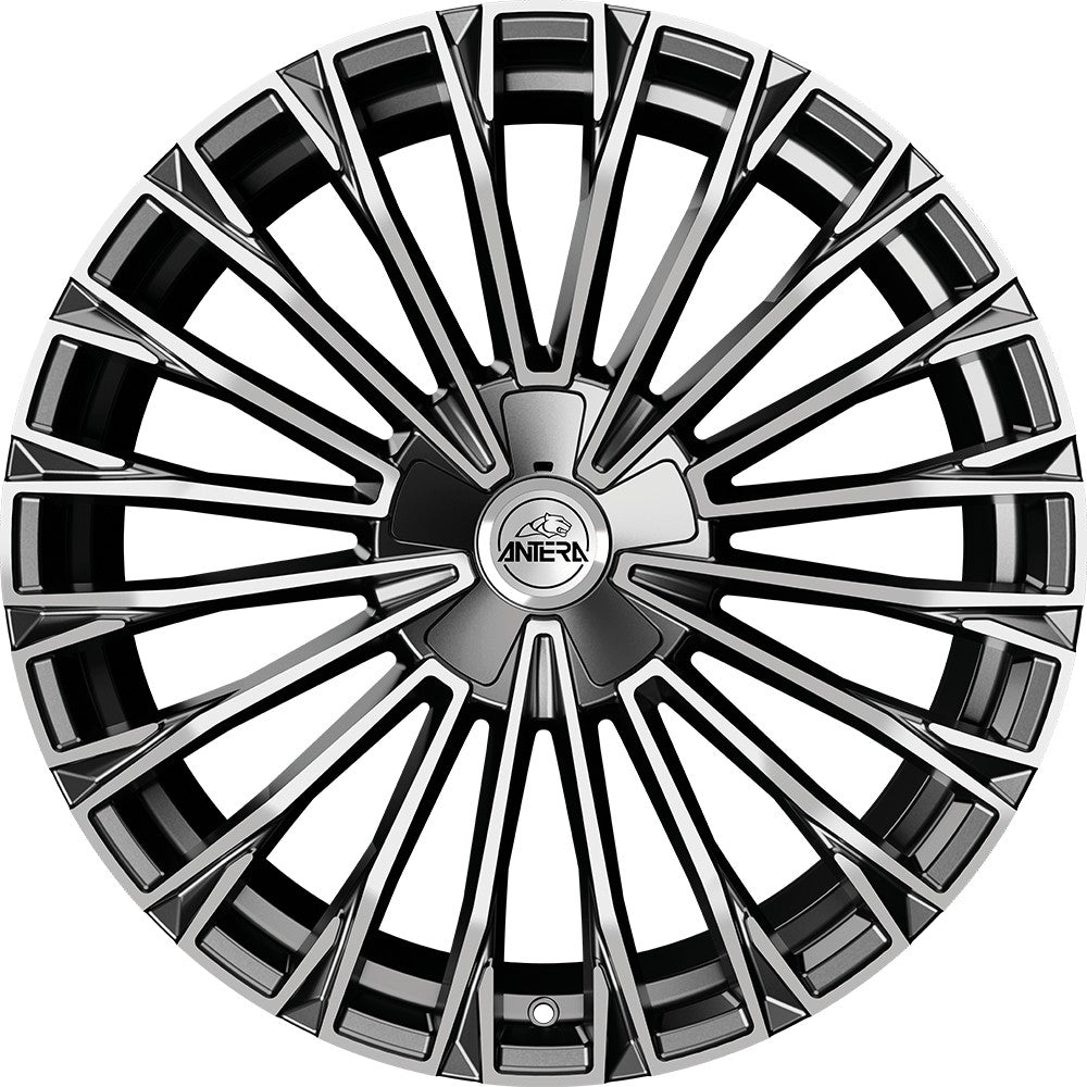 Antera A103 moon grey diamond 9.5x22 ET35 - LK5/108 ML63.4