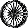 Antera A103 piano black diamond 10.5x22 ET28 - LK5/130 ML71.6