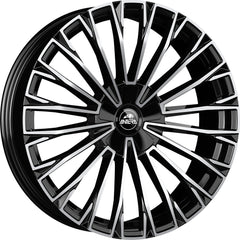 Antera A103 piano black diamond Alufelge 10.5x22 Zoll ET28 LK 5x130 ML71.6