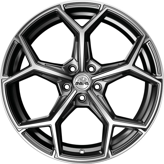 Antera A101 moon grey diamond 9.5x22 ET35 - LK5/108 ML63.4
