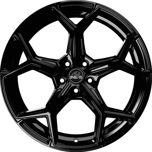 Antera A101 piano black 9.5x22 ET35 - LK5/114.3 ML64.1