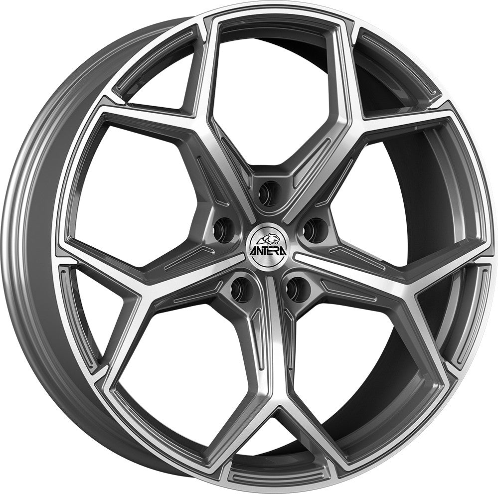 Antera A101 moon grey diamond 9.5x22 ET35 - LK5/120 ML64.1