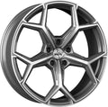 Antera A101 moon grey diamond Alufelge 10.5x22 Zoll ET43 LK 5x114.3 ML67.1