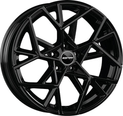 GMP Cartesio black glossy Alufelge 7.5x18 Zoll ET45 LK 5x114.3 ML73.1
