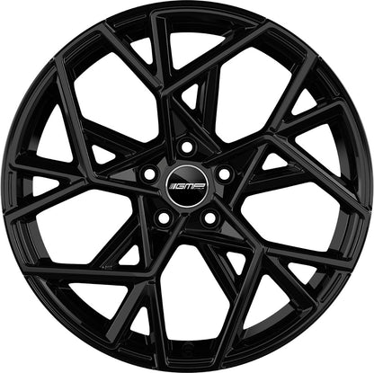 GMP Cartesio black glossy 8x20 ET27 - LK5/112 ML66.5
