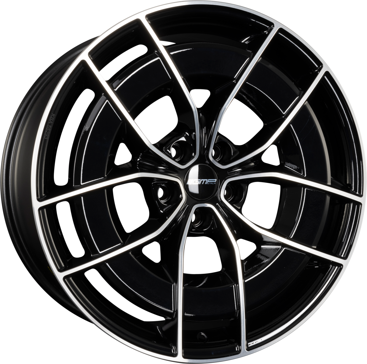 GMP Energia black diamond Alufelge 10x22 Zoll ET20 LK 5x112 ML66.6 – Bild 4
