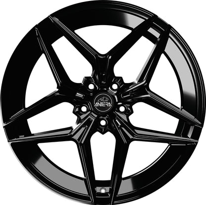 Antera A107 piano black 8.5x19 ET45 - LK5/112 ML66.6