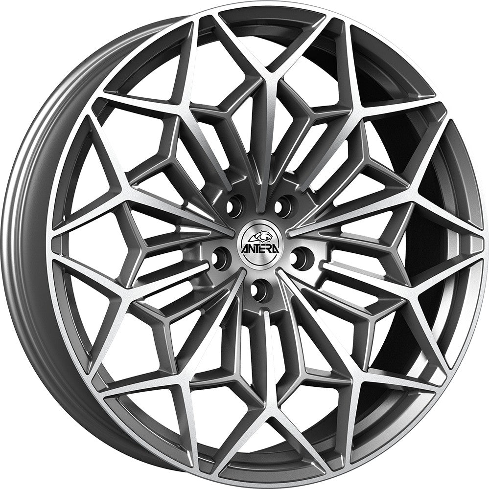Antera A105 moon grey diamond 9.5x20 ET28 - LK5/112 ML66.6