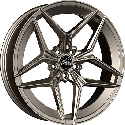 Antera A107 Concave stone bronze 10x21 ET35 - LK5/120 ML64.1