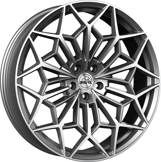 Antera A105 moon grey diamond 10x23 ET40 - LK5/120 ML72.6