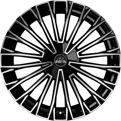 Antera A103 piano black diamond 8.5x20 ET25 - LK5/112 ML66.6