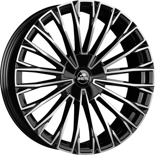 Antera A103 piano black diamond 10x21 ET35 - LK5/112 ML66.6