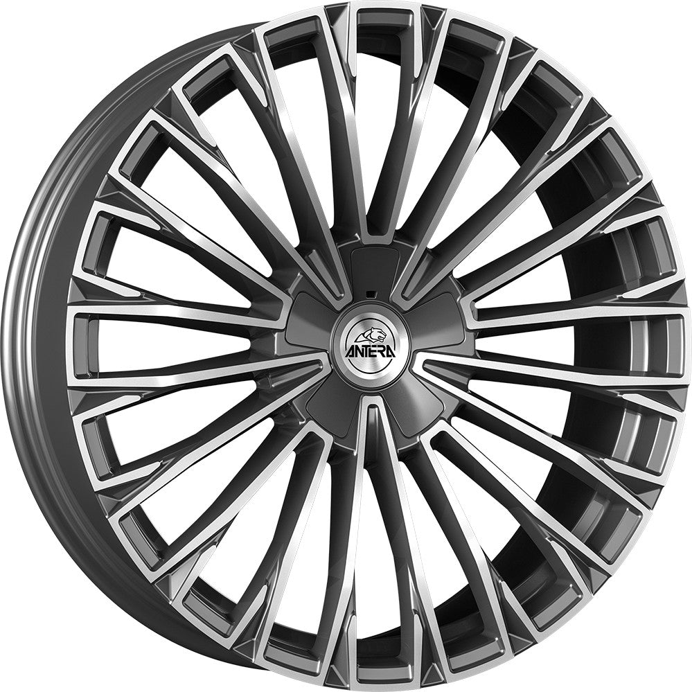 Antera A103 moon grey diamond 11x21 ET14 - LK5/112 ML66.6