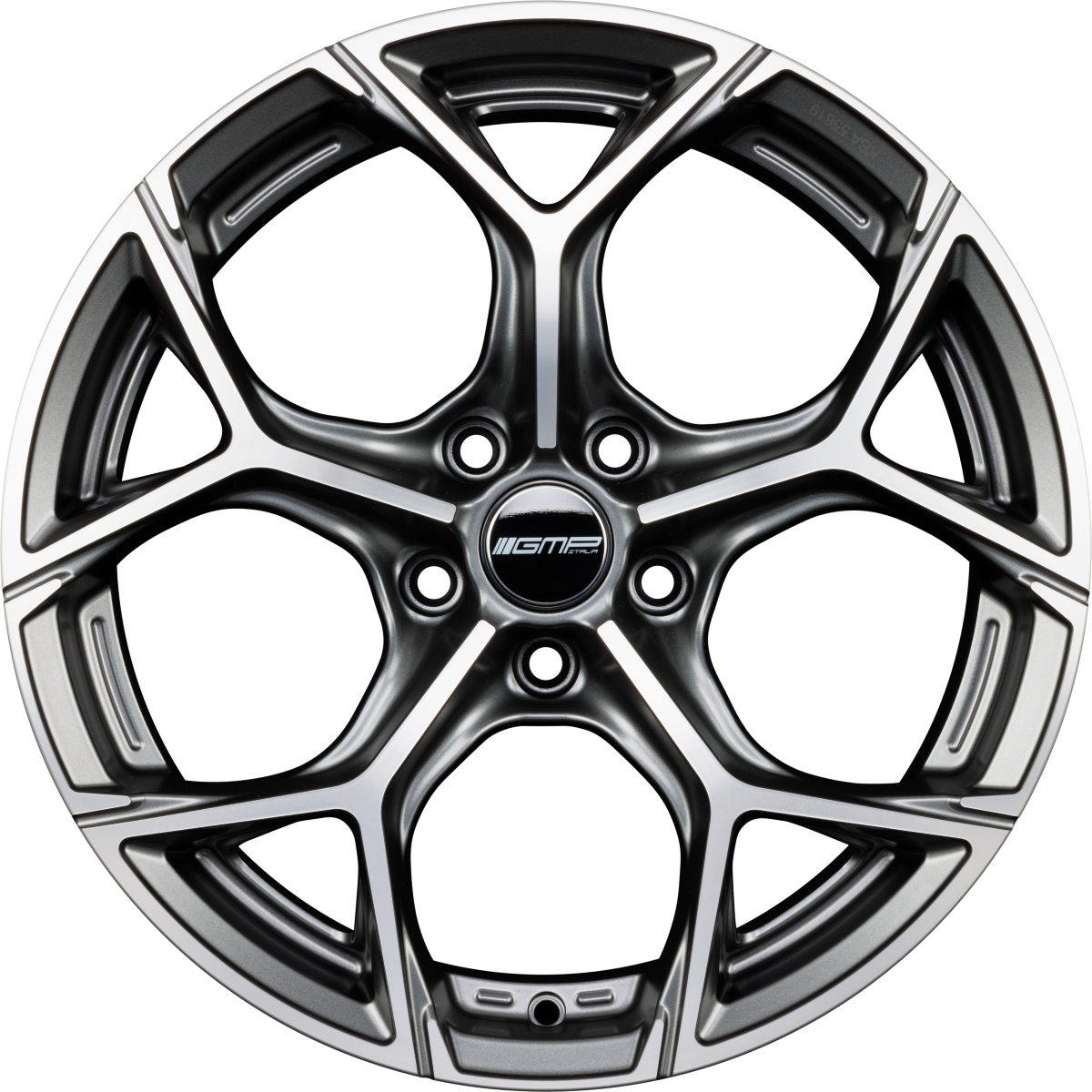 GMP Ultrivity anthracite matt diamond Alufelge 10x22 Zoll ET26 LK 5x112 ML66.5 – Bild 3