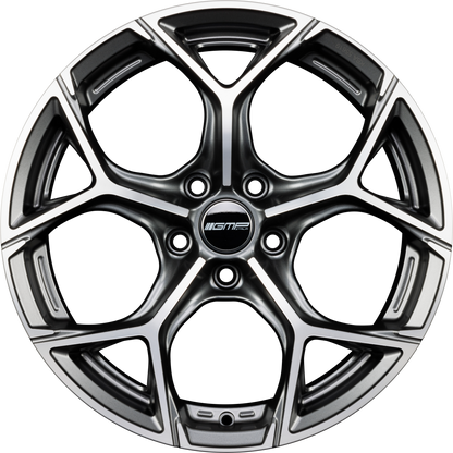 GMP Ultrivity anthracite matt diamond Alufelge 10x22 Zoll ET26 LK 5x112 ML66.5 – Bild 3