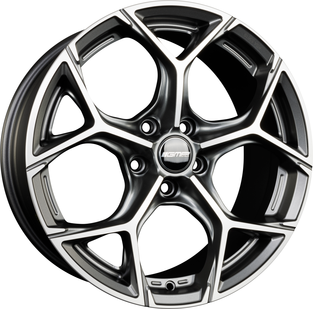 GMP Ultrivity anthracite matt diamond Alufelge 10x22 Zoll ET26 LK 5x112 ML66.5 – Bild 4
