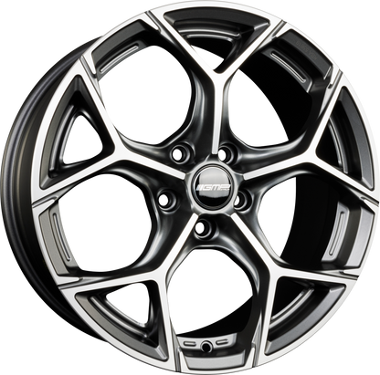 GMP Ultrivity anthracite matt diamond Alufelge 10x22 Zoll ET26 LK 5x112 ML66.5 – Bild 4